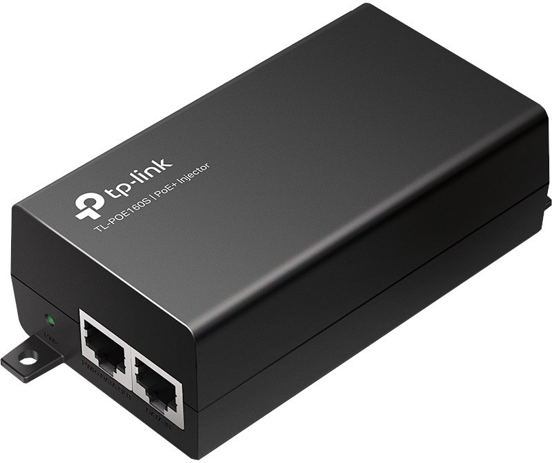TP-Link TL-POE160S, Gigabit PoE+ Injector, Plug & Play Wired Ethernet Lan Adapter compatible with Windows(1000 Mbps)
