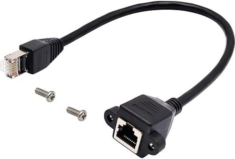 RuhZa Network Ethernet Cable Shielded Ethernet Network Connector Wired Ethernet Lan Adapter compatible with Windows(1000 Mbps)