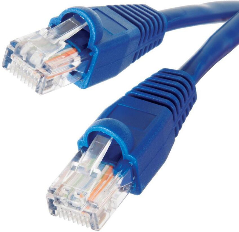 JAWAAN RJ45 Ethernet Patch Cat-6 Ethernet 1 m LAN Cable Wired Ethernet Lan Adapter compatible with Windows(1000 Mbps)