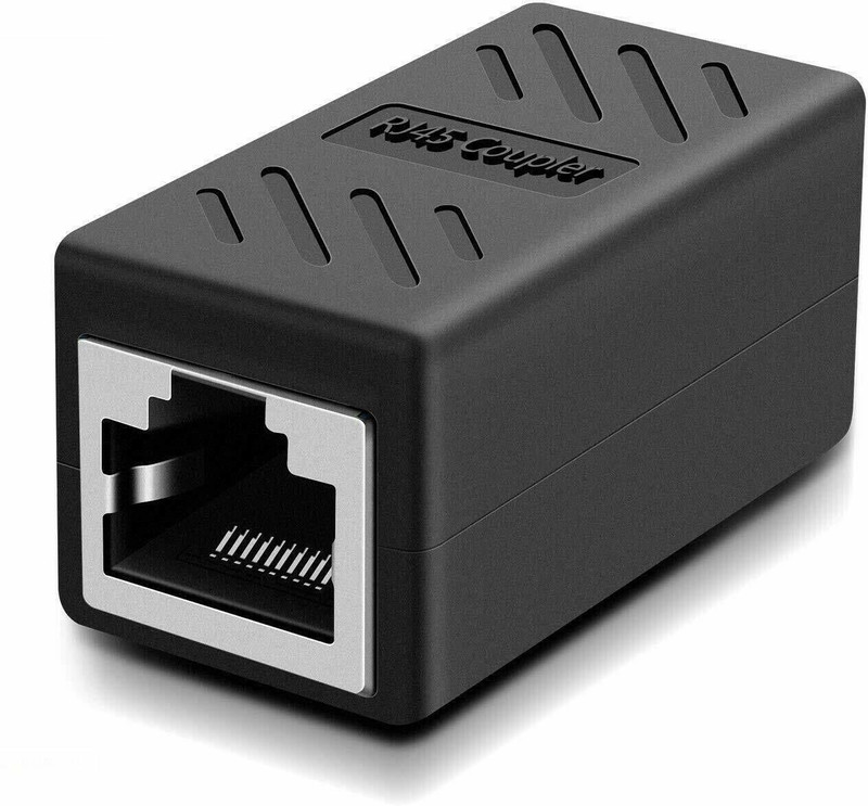 OG X NEXSA RJ45 Coupler, Ethernet, Extension Connector, Compatible with CAT7 CAT6 CAT5 Wireless Ethernet Lan Adapter compatible with Linux, Mac, Ubuntu, Windows(1000 Mbps)