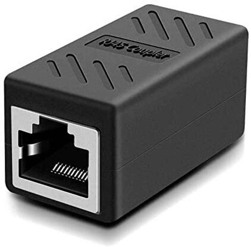 RuhZa Cat5, Cat5e, Cat6, Cat7 LAN Ethernet Socket Connector Adapter Wired Ethernet Lan Adapter compatible with Linux(0 Mbps)