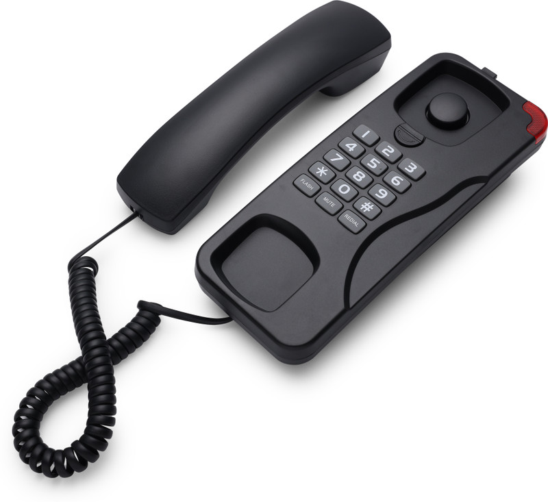bittel HA-9888 T-18 Hotel Phone Corded Landline Phone(Black)