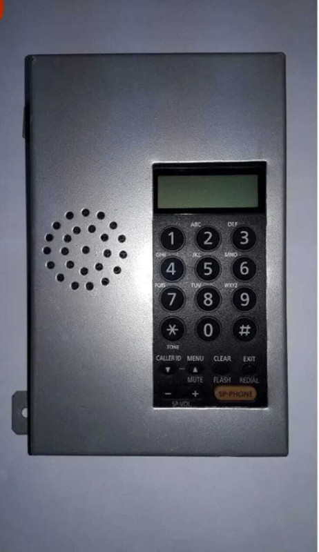 Panasonic LIFT PHONE Corded Landline Phone(Silver, Black)