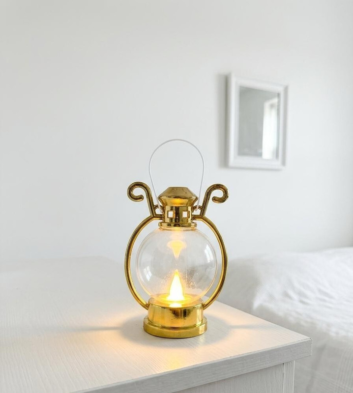 KTRAD LED LALTERN LAMP Multicolor Plastic Hanging Lantern(16 cm X 10 cm, Pack of 1)