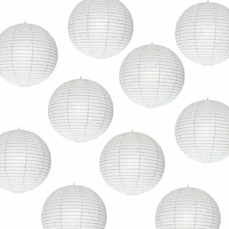 SHUANG YOU Lantern Hanging Lantern Multicolor Paper Hanging Lantern(12 cm X 9 cm, Pack of 10)
