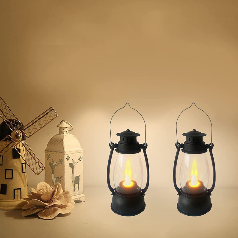 Hi Retails Decorative Hanging Lantern Lamp with T-Light Candle Yellow Brass Hanging Lantern(16 cm X 10 cm, Pack of 1)
