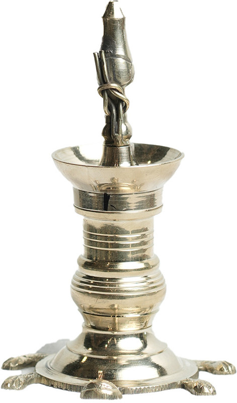 TheLokal Yellow Brass Table Lantern(15 cm X 12 cm, Pack of 12)