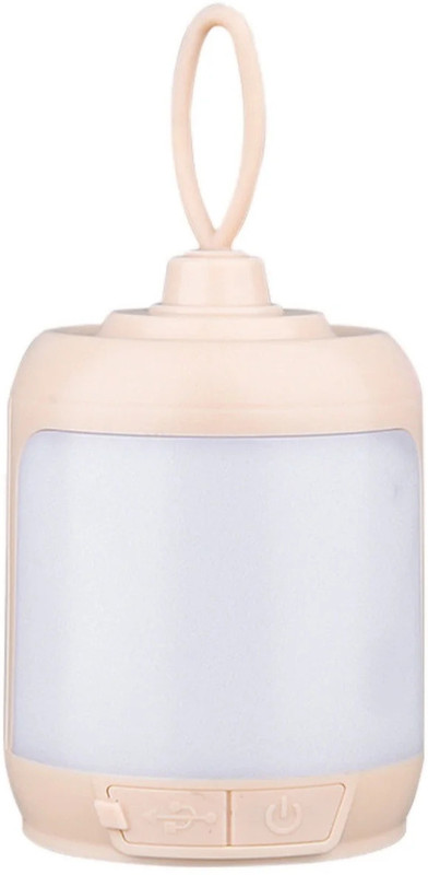 BLURISM White Plastic Hanging Lantern(10 cm X 23 cm, Pack of 1)