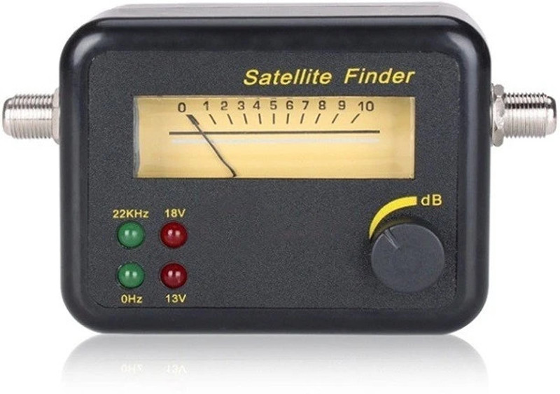 GoodsBazaar SF-9506 Satellite Finder Signal Pointer DB Meter Dish Antenna Signal Receiver Antenna Rotator
