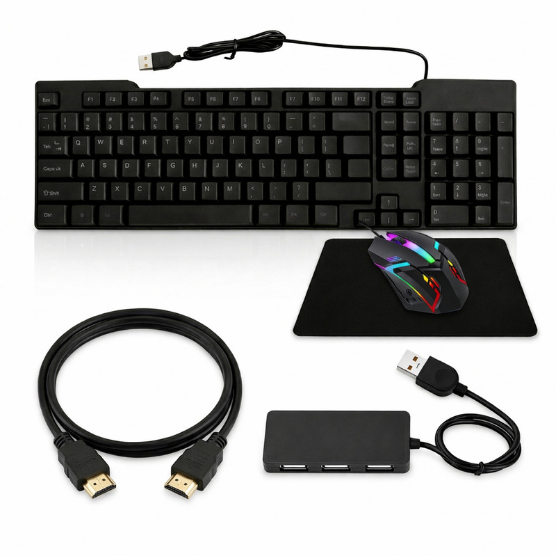 Di FEEL 4M+HDMI COMBO Combo Set(Black)