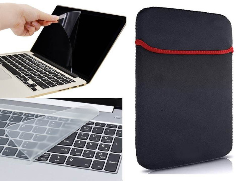 ANJO Screen Guard for 3 in 1 Combo 15.6 Inch Laptop Screen Guard, Key Guard & Laptop Sleeve(Pack of 3)