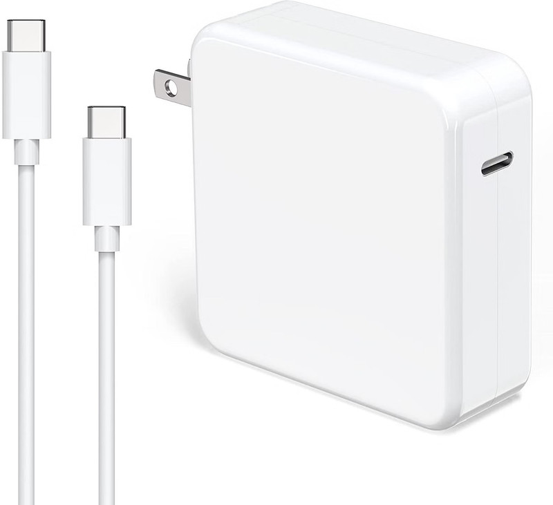 TechSio 61W Usb -C Macbook Pro 13 15 Inches Air 2020/2018/2019 61 W Adapter(Power Cord Included)