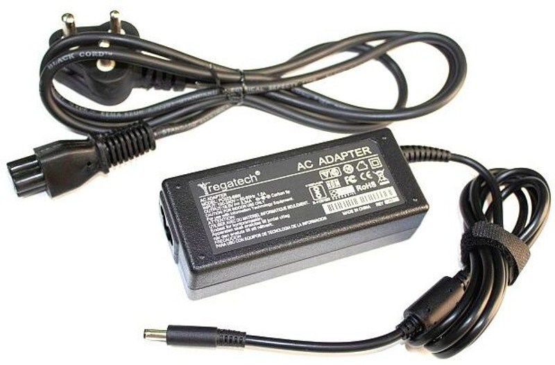 Regatech 19.5V 2.31A 45W Laptop Charger Vostro 3459, 3468, 3478 45 W Adapter(Power Cord Included)