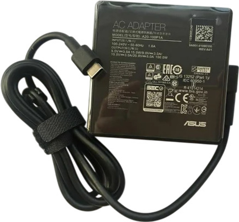 ASUS 90W 20V 4.5A Type-C AC Adapter compatible with B5 Flip (B5602F, B5602FBN) 90 W Adapter(Power Cord Included)