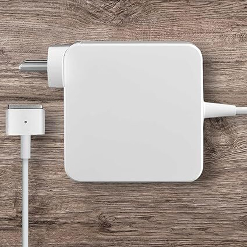ULTRAZONE Mac Book Air Charger MagSafe-2, Replacement for Mac Book Air T-tip Shape 45 W Adapter(Power Cord Included)