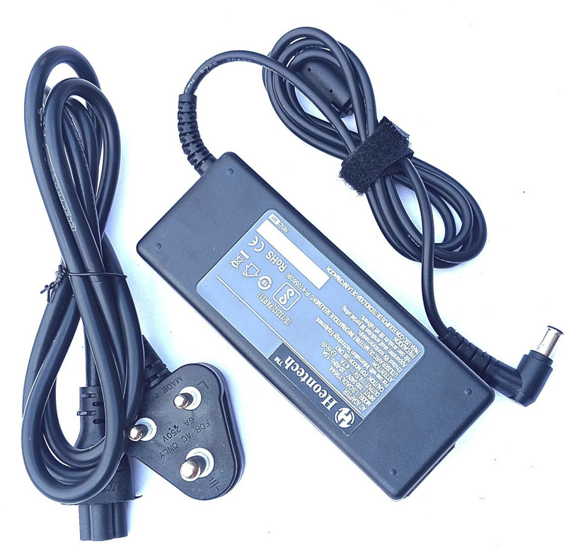 Heontech 19.5V 4.7A For So_ny Vaio VPCEE25FX VPCCW21FX VGP-AC19V11 VGP-AC19V2 90 W Adapter(Power Cord Included)