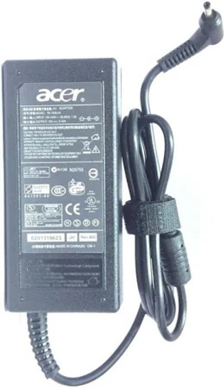 Acer OEM 65W 19V 3.42A 3.0mm x 1.1mm Pin Laptop Charger Adapter 65 W Adapter(Power Cord Included)