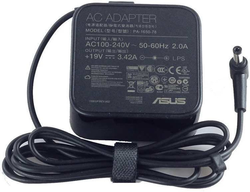 ASUS 45W AC Adapter (19V 2.37A 5.5mm x 2.5mm Pin Size, Power Cord Included) 45 W Adapter