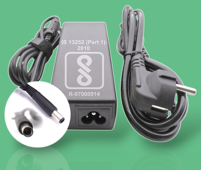 LT Lappy Top Compatible For HP Big Smart 18.5V 3.5A 7.4x5.0mm Pin 65 W Adapter(Power Cord Included)
