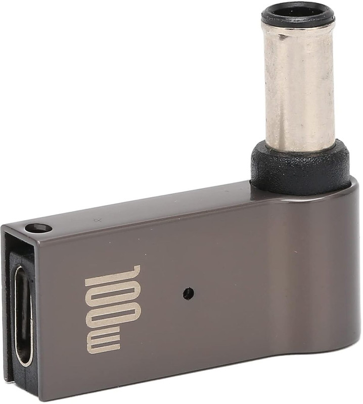 Tobo Type C DC Adapter, Portable Female to Male USB C to DC Adapter Laptop TD-1270CC 100 W Adapter