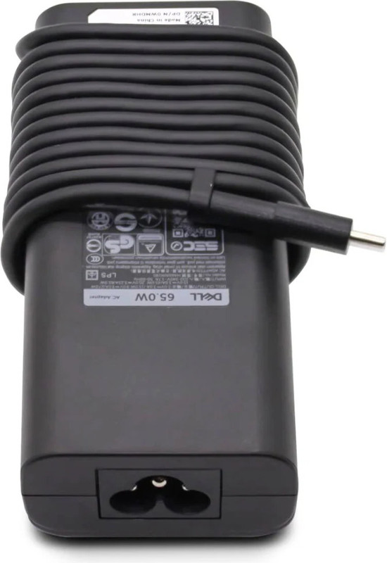 DELL 65W Type-C Power Adapter for Notebooks and Laptops 65 W Adapter(Power Cord Included)