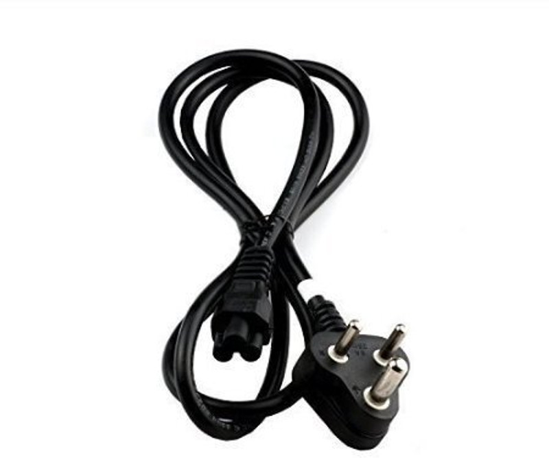 SANEHA TV-out Cable laptop adapter power cable 1.5m(Black, For Laptop, 1.5 m)