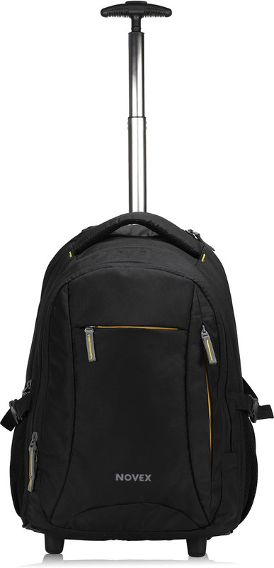 NOVEX Pacific 37 L Trolley Laptop Backpack(Black)