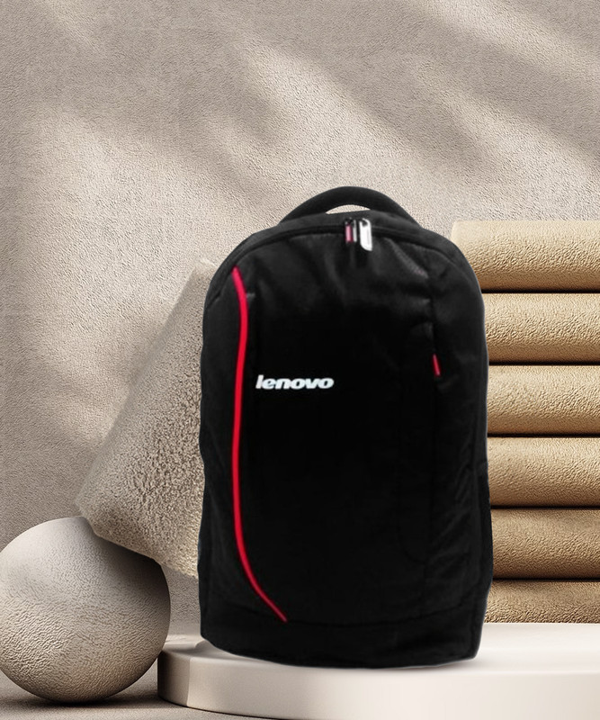 Lenovo 18.6 inch Laptop Backpack Waterproof Backpack(Black, 25 L)