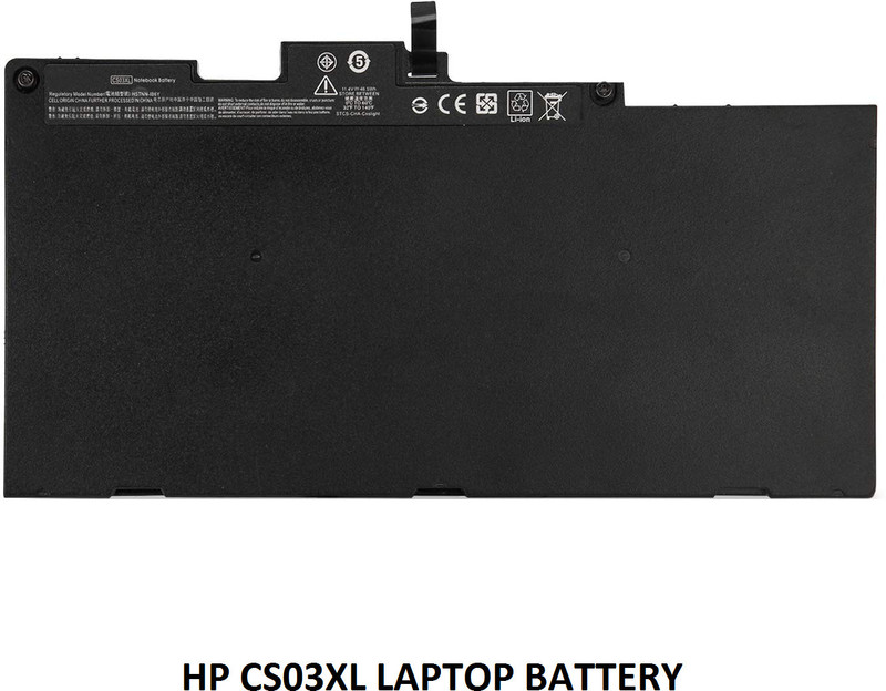 SOLUTIONS-365 COMPATIBLE CS03XL LAPTOP BATTERY FOR HP ELITEBOOK 745 G3, 745 G4, 840 G3, 840 G4, HP ZBOOK 15U G3, HP ZBOOK 15U G4 SERIES 3 Cell Laptop Battery