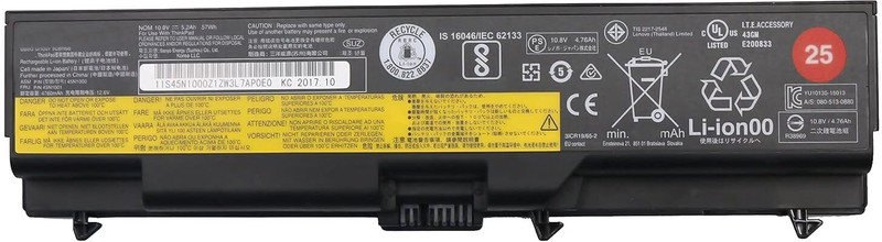 ULTRAZONE Laptop Battery for Lenovo ThinkPad Edge 14, Edge 15 ThinkPad Edge E420, E425, E520, E525 SL410, SL510 51J0498 42T4763 42T4765 51J0499 (ThinkPad Battery 25 (4 Cell) 6 Cell Laptop Battery