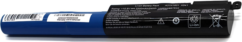 SOLUTIONS-365 Compatible Laptop Battery for Asus A31N1601 X541 X541N X541NA X541NC X541S X541SA X541SC X541U X541UA X541UJ X541UV Series. Laptop Battery 4 Cell Laptop Battery