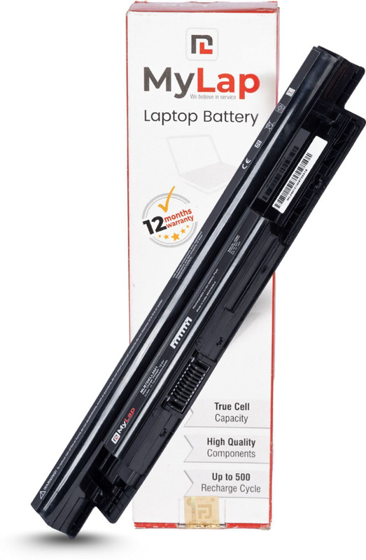 mylap Laptop Battery for DELL Inspiron 14 3421, Inspiron 14R 5421, Inspiron 15 3521, Inspiron 15R 5521, Inspiron 17 3721, Inspiron 17R 5721, Inspiron 3442, Inspiron 15 3542, inspirion 15 3543 6 Cell Laptop Battery