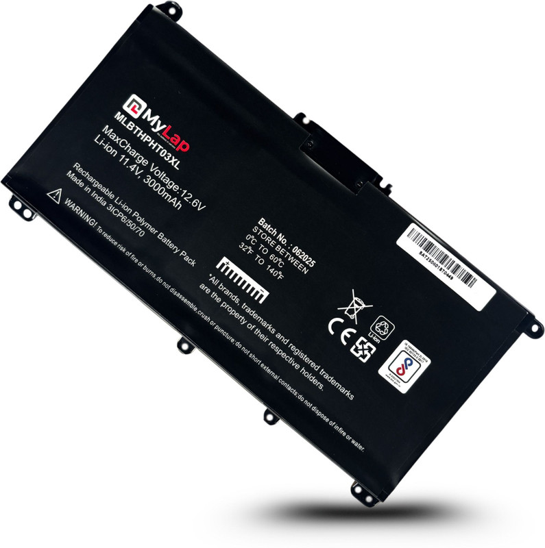 mylap HT03XL Battery for HP L11119-855 HW03XL 7265NGW Pavilion 15-DB Series14M-DH0003DX 14M-DH1003DX 15T-CS200 15-DY0013DX 15-DY1023DX 15-DY1751MS 15-CS3073CL 3 Cell Laptop Battery