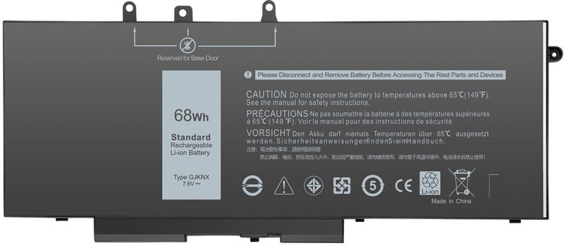 LapGrab GJKNX Battery for Dell 3 Cell Laptop Battery