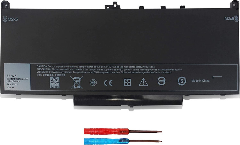 WEFLY J60J5 Laptop Battery Compatible for Dell 0MC34Y 4 Cell Laptop Battery