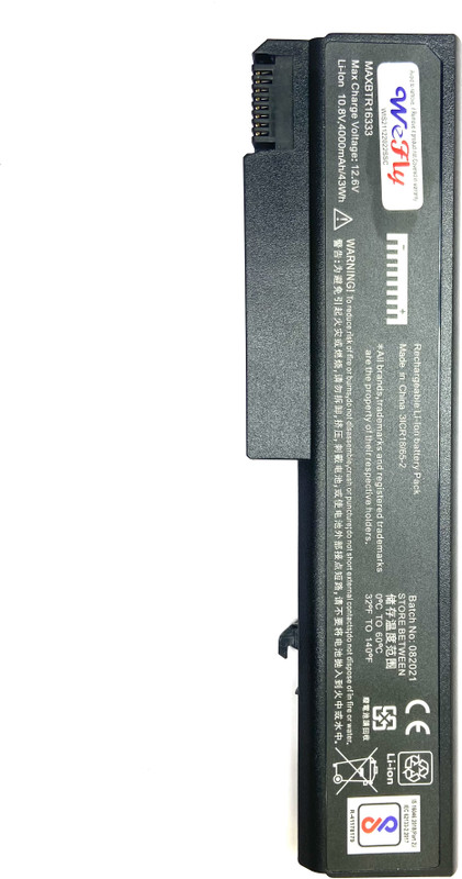 WEFLY Laptop Battery Compatible for HP EliteBook 8440P 8440W ProBook 6450B 6455B 6540B 6545B 6550B 6555B 6930p 8440p 8440w 458640-542 6440b KU531AA TD06 TD06055 HP Compaq 6535b 6530b 6730b 6735b 6930p KU531AA 6700b 6500b HP HSTNN-XB69 HSTNN-XB68 HSTNN-XB61 HSTNN-XB59 HSTNN-UB69 HSTNN-IB69 HP EliteBo