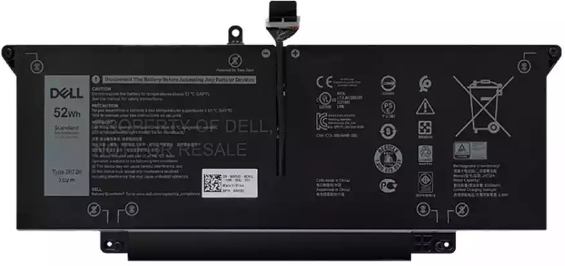 DELL JHT2H LAPTOP BATTERY FOR Latitude 7310, Latitude 7410 Series, Latitude 7410 2RJ7X, Latitude 7310 TDPH5 4 Cell Laptop Battery