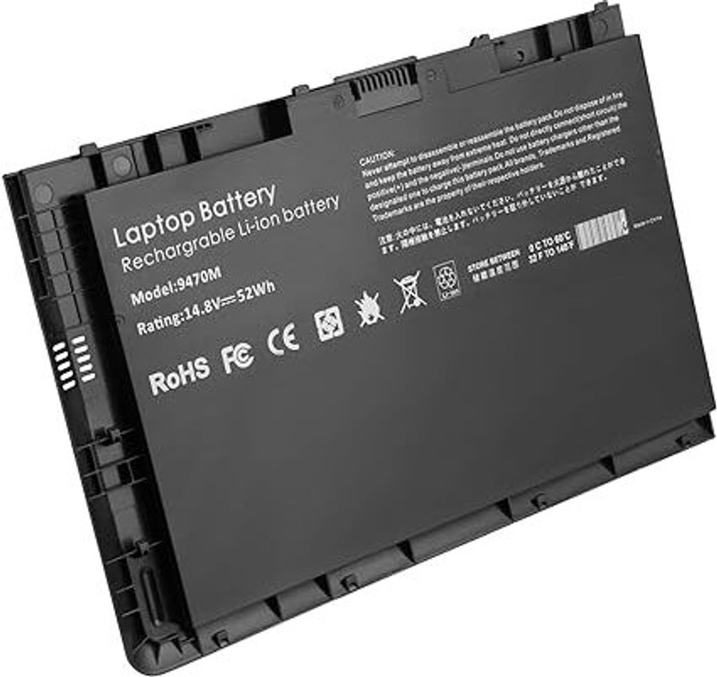 WISTAR BT04 BT04XL Battery for HP EliteBook Folio 9470 9470M Series HSTNN-IB3Z HSTNN-I10C HSTNN-DB3Z H4Q47AA H4Q48AA BT04 BA06 Spare 687945-001 696621-001 687517-1C1 4 Cell Laptop Battery