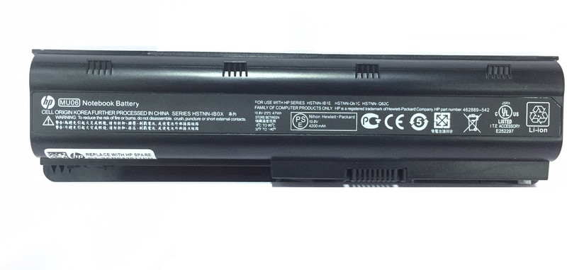 HP MU06 CQ42 HSTNN-CBOX HSTNN-DB0W HSTNN-DB0X HSTNN-E06C HSTNN-E07C HSTNN-E08C HSTNN-E09C HSTNN-F01C 6 Cell Laptop Battery