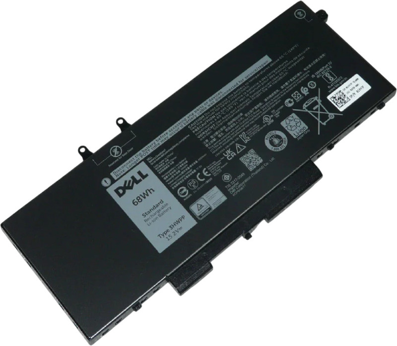 DELL 3HWPP 4 CELL Laptop Battery Compatible for Latitude 5401 5410 5411 5501 5510 5511 Precision 3541 3551 Inspiron 7706 2-in-1 17 7500/7506 2-in-1 Black 10X1J N2NLL 1VY7F 451-BCMN 4 Cell Laptop Battery