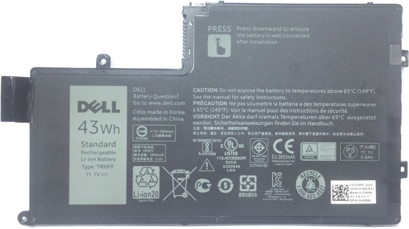DELL 0PD19 TRHFF Inspiron 15 15-5547 15-5447 14-5447 5447 5547 5445 5448 5545 4 Cell Laptop Battery