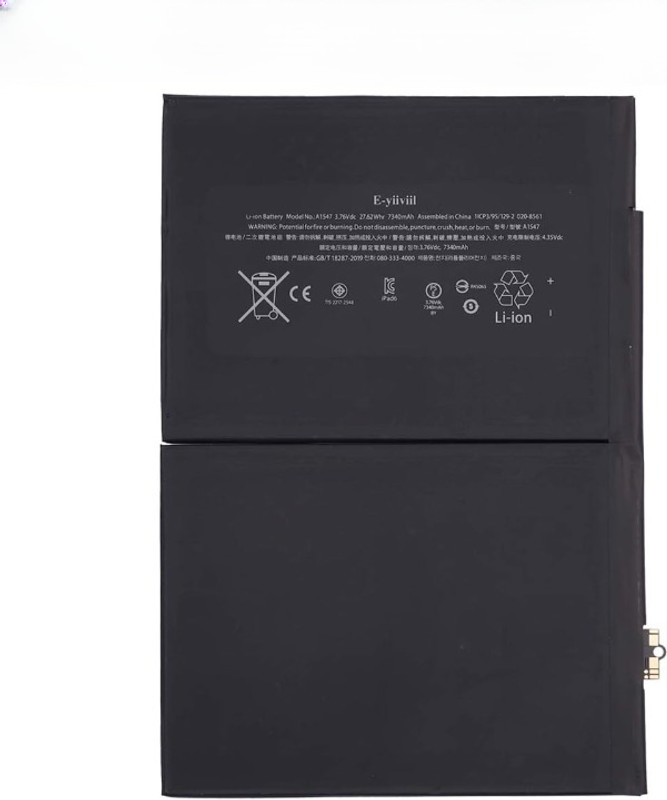 SOLUTIONS-365 A1547 Replacement Battery for Apple iPad Air 2 | Compatible with Models A1566 and A1567 | 7340 mAh Li-ion Polymer | High-Capacity Tablet Battery 3 Cell Laptop Battery