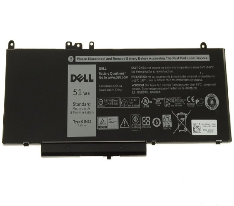 DELL G5M10 Laptop Battery | Compatible with Latitude E5450 E5550 Series | 8V5GX WYJC2 F5WW5 4 Cell Laptop Battery