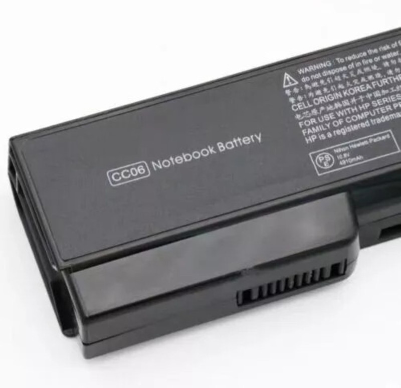 SOLUTIONS-365 Compatible CC06 battery for HP EliteBook 8460P 8560P 8470P ProBook 6470B 6570B 6460B Notebook Laptop Battery 6 Cell Laptop Battery