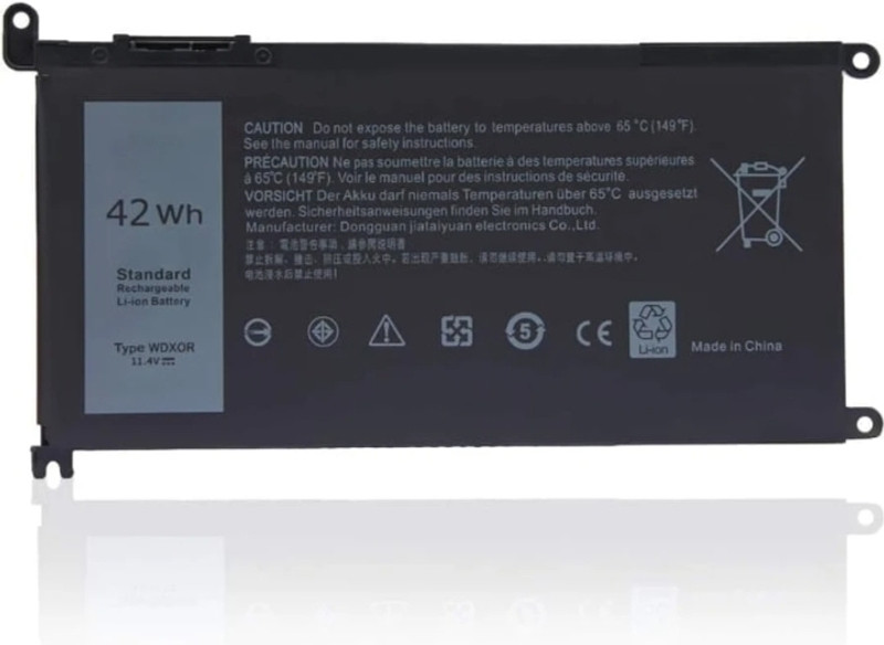 varshu Laptop Battery Compatible for WDXOR Replacement Laptop Battery for Dell Inspiron 7000 5000 Series battery 13/14/15/17 7378 7579 5579 557055655368 5378 53795468 7460 7472 5567 5568 5578 7560 7570 7368 7569 5767 3 Cell Laptop Battery
