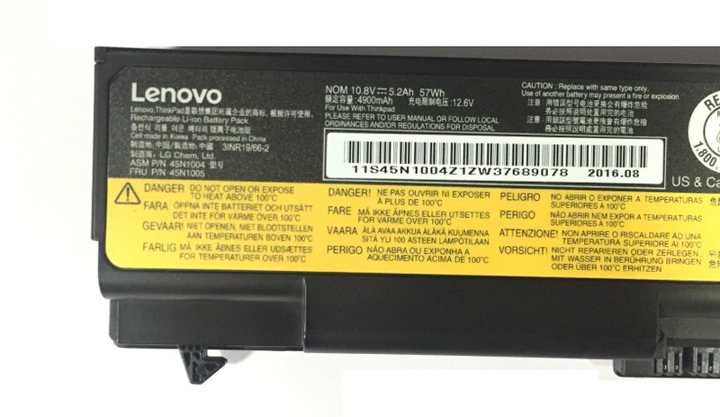 Lenovo 45N1000 45N1001 laptop battery for Thinkpad L430 series 6 Cell Laptop Battery