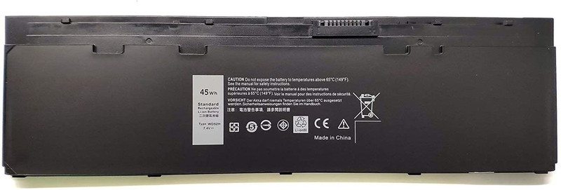 Laptrix WD52H Replacement Laptop Battery Compatible with Dell Latitude F3G33 E7240 VFV59 KWFFN J31N7 451-BBFW 451-BBFX GVD76 HJ8KP NCVF0 GD076 (7.4V 45Wh) 4 Cell Laptop Battery