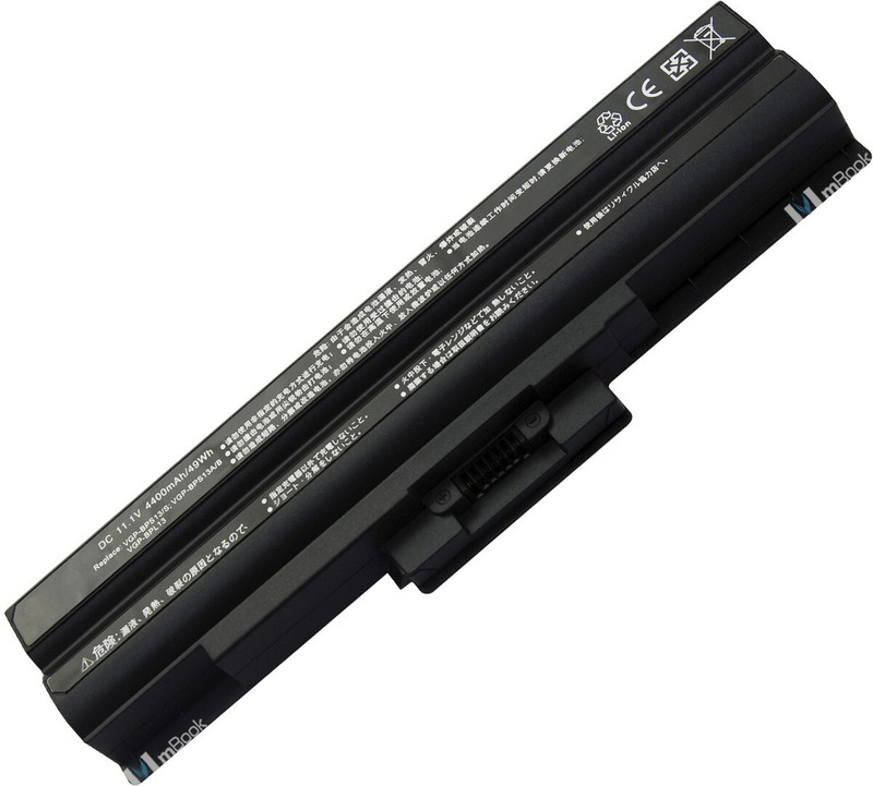 SOLUTIONS-365 Genuine/Compatible Sony VGP-BPS13 Laptop Battery (VGP-BPL13, BPS21) for VAIO VGN-NS, VGN-SR, VPC-Y Series - Black 6 Cell Laptop Battery
