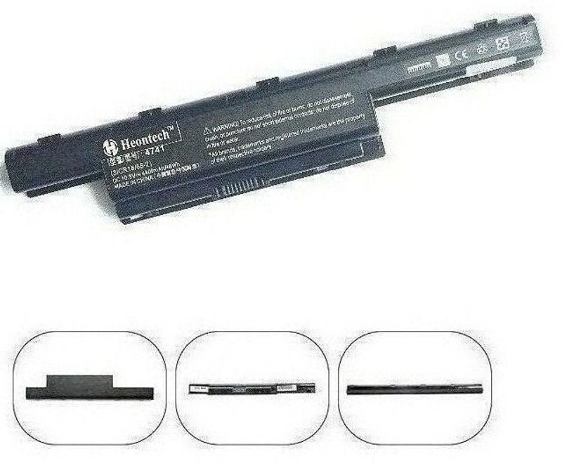 Heontech For Acer Aspire 5750 5750G 5750Z 5733 5733Z 5736Z 5741 5741G 5742 5742G 5742Z 5742ZG 5749 5749G 5749Z 5749ZG 6 Cell Laptop Battery