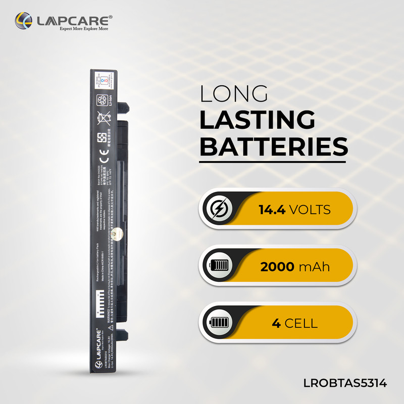LAPCARE BATTERY DESIGNED FOR DELL E4310 6C 6 Cell Laptop Battery